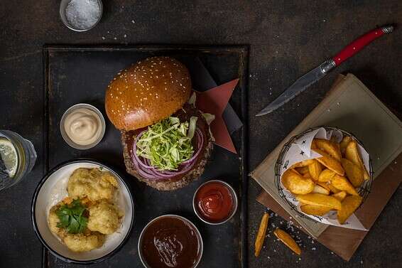 ארטבורגר של מוזס // צילום: חיים יוסף